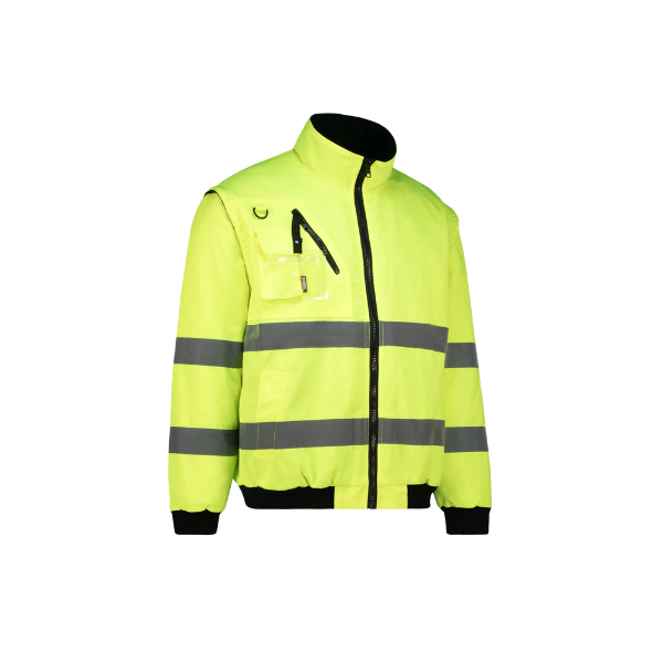 Rebel Thermoskin Bunny Jacket Hi-Viz Lime