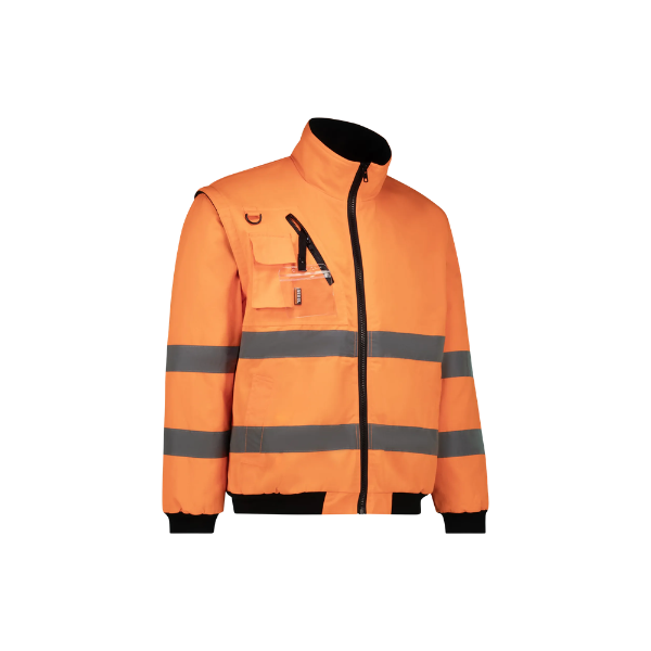 Rebel Thermoskin Bunny Jacket Hi-Viz Orange